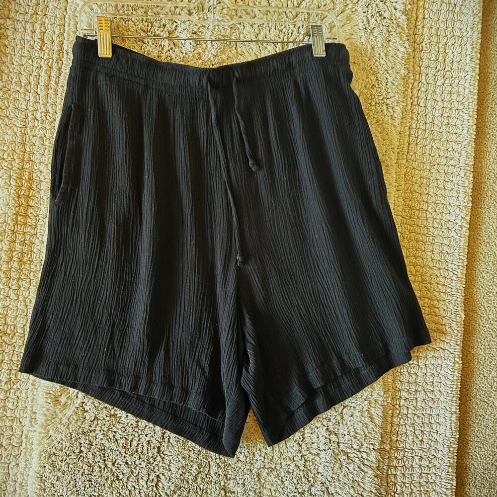 Rayon Crinkle Shorts - image 1